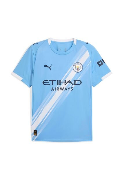 Camisa Deportiva Puma Original Mcfc Home Jersey Azul Hombre