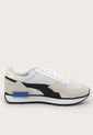 Tenis Lifestyle Blanco-Gris-Negro Puma Future Rider Override de Puma
