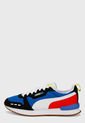 Tenis Lifestyle Negro-Blanco Puma PUMA R78 de Puma