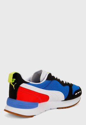 Tenis Lifestyle Negro-Blanco Puma PUMA R78