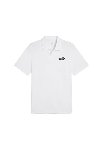 Camisa Polo Marca Puma Ess No 1 Logo Original Blanco Hombre Puma