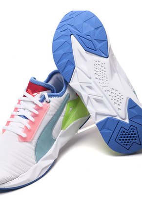 Tenis Lifestyle Blanca-Rosa-Azul Puma Cell Plasmic