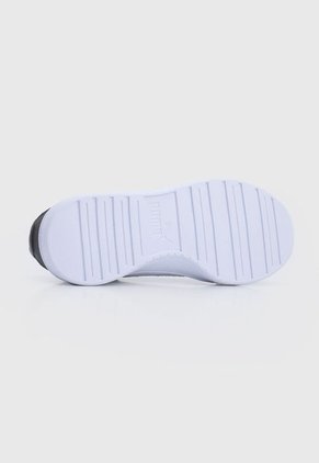 Tenis Lifestyle Blanco-Negro Puma Kids Caven Jr