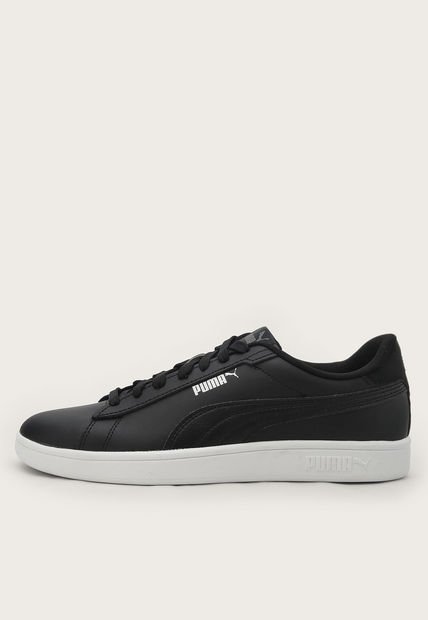 Tenis Lifestyle Negro-Blanco Puma Smash 3.0L