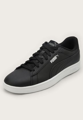 Tenis Lifestyle Negro-Blanco Puma Smash 3.0L
