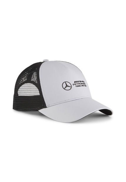 Gorra Marca Puma Mapf1 Trucker Cap Plateado Original Hombre