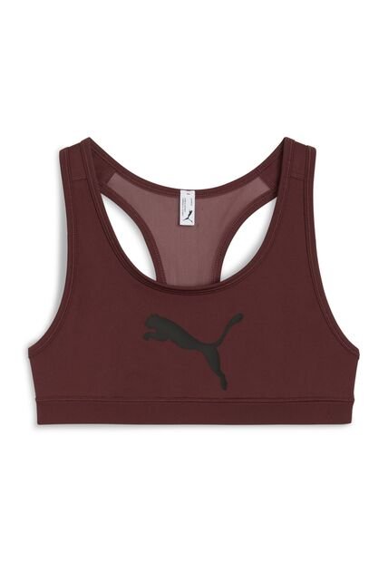 Top Puma Original 4 Keeps Training Bra - Mid Rojo Para Mujer