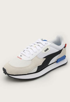 Tenis Lifestyle Blanco-Gris-Negro Puma Future Rider Override