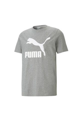 Camisa Deportiva Puma Original Classic Logo Gris Para Hombre Puma