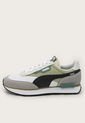 Tenis Lifestyle Blanco-Verde-Multicolor Puma Future Rider Play On de Puma