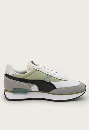 Tenis Lifestyle Blanco-Verde-Multicolor Puma Future Rider Play On