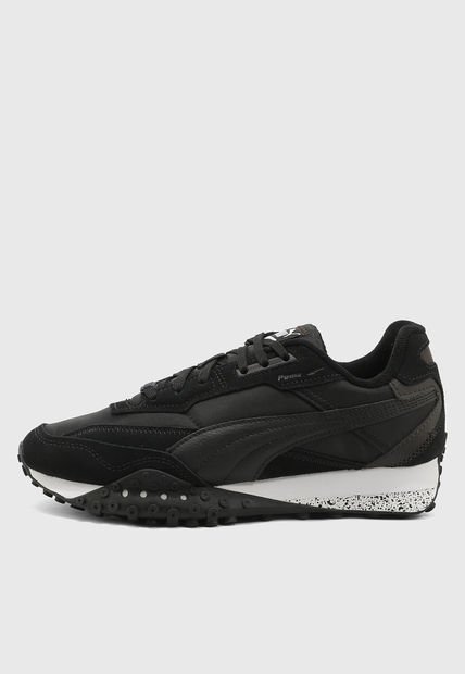 Tenis Lifestyle Negro-Blanco PUMA Blktop Rider
