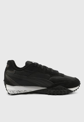 Tenis Lifestyle Negro-Blanco PUMA Blktop Rider