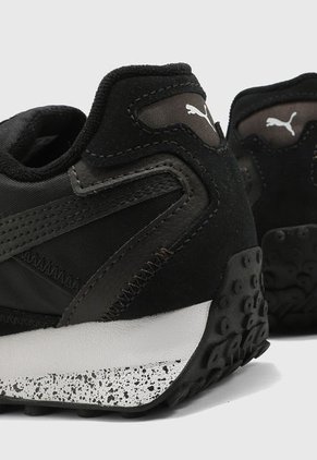 Tenis Lifestyle Negro-Blanco PUMA Blktop Rider