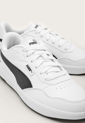 Tenis Lifestyle Blanco-Negro Puma Court Ultra Lite