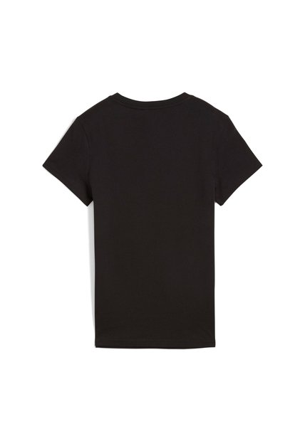Camisa Deportiva Puma Original Ess No1 Logo Negro Mujer