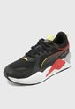 Tenis Lifestyle Negro-Rojo-Amarillo PUMA RS-X 3D de Puma
