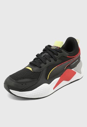 Tenis Lifestyle Negro-Rojo-Amarillo PUMA RS-X 3D