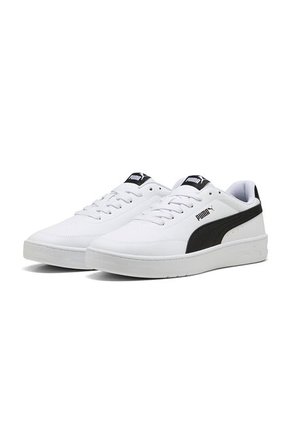 Tenis Deportivos Puma Court Classic Clean Blanco Para Hombre