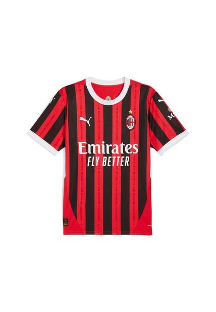 Puma Camiseta Puma Hombre Ac Milan Home 24/25- Rojo-Negro Camiseta
