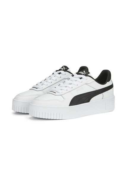 Tenis Deportivos Marca Puma Carina Street Wns Blanco Mujer