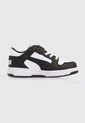Tenis Lifestyle Blanco-Negro Puma Kids Rebound Layup Lo de Puma