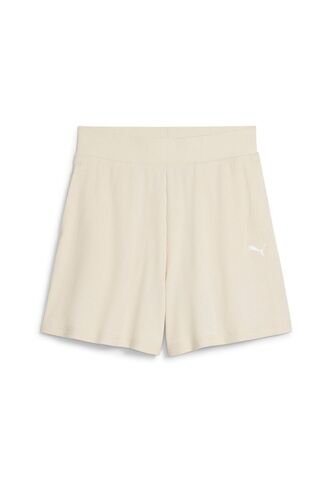 Pantaloneta Deportiva Puma Original Ess Elevated Beige Mujer Puma