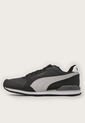 Tenis Lifestyle Negro-Blanco-Gris Puma ST Runner v3 de Puma