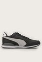 Tenis Lifestyle Negro-Blanco-Gris Puma ST Runner v3 de Puma