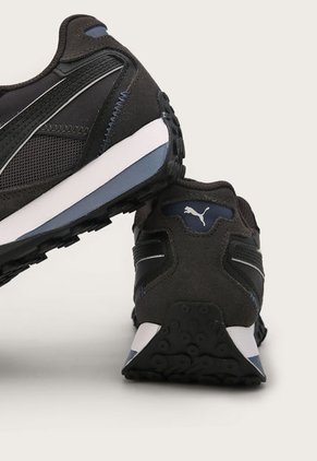 Tenis Lifestyle Marrón-Negro-Azul Puma Blacktop Rider Pop