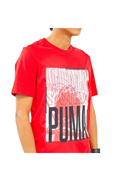 Camiseta Puma Ess Logo Tee Hombre