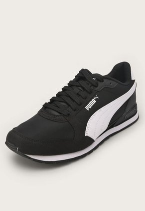 Tenis Lifestyle Negro-Blanco Puma ST Runner v3