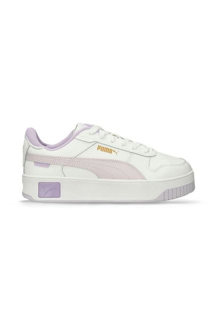 Tenis Casuales Blanco Puma Carina Street Wns Mujer