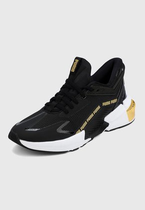 Tenis Lifestyle Negro-Dorado-Blanco Puma Provoke Xt Ftr