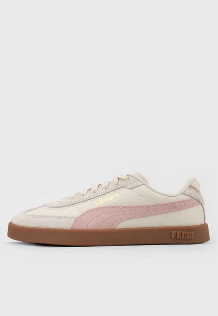 Tenis Lifestyle Beige-Rosa-Marrón PUMA Club II Era
