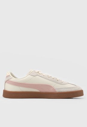 Tenis Lifestyle Beige-Rosa-Marrón PUMA Club II Era