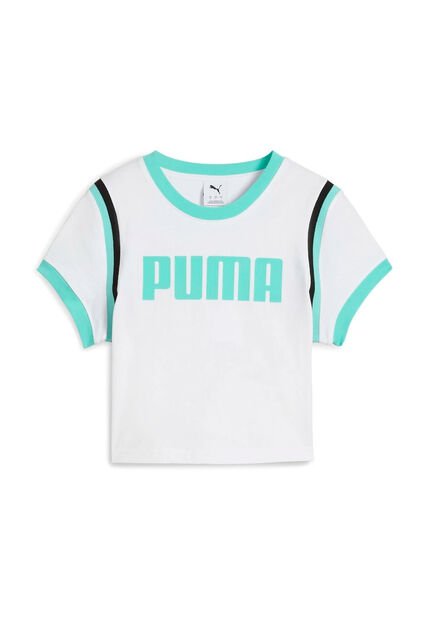 Camisa Deportiva Puma Original Future Archive Blanco Mujer