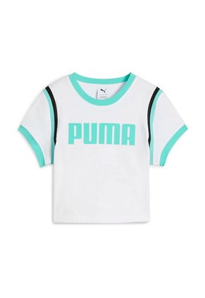 Camisa Deportiva Puma Original Future Archive Blanco Mujer