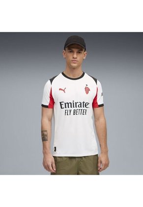 Camiseta Puma Hombre Ac Milan 25/26 Visitante  -Blanco