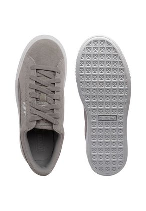 Tenis Gris Puma Suede Platform Safari Wn`s