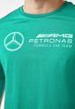 Camiseta Verde Menta-Blanco Puma Mercedes-AMG Petronas Motorsport F1 de Puma