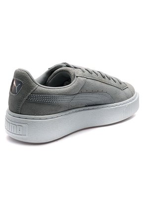 Tenis Gris Puma Suede Platform Safari Wn`s