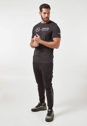 Camiseta Negro-Blanco Puma Mercedes-AMG Petronas Motorsport F1