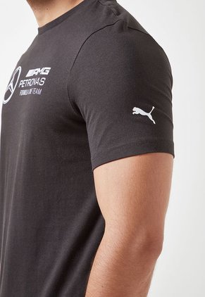 Camiseta Negro-Blanco Puma Mercedes-AMG Petronas Motorsport F1