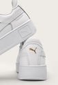 Tenis Lifestyle Blanco-Dorado Puma Carina Street de Puma