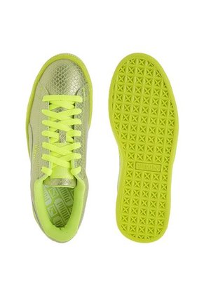 Lifestyle Amarillo Fluorescente-Dorado Puma Basket Future Minimal Wn's