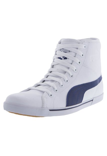 Bota Lifestyle Puma Blanco-Azul Oscuro - Compra Ahora | Dafiti Colombia