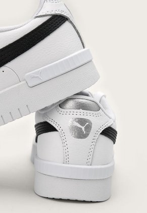 Tenis Lifestyle Blanco-Negro-Plateado Puma Jada Renew