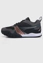Tenis Lifestyle Negro-Gris-Oro Rosa Puma Kyron Wild Beats de Puma