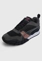 Tenis Lifestyle Negro-Gris-Oro Rosa Puma Kyron Wild Beats de Puma